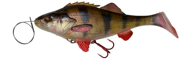 Savage Gear - 4D Line Thru Perch Shad - Hengelsport De Goeie Vangst