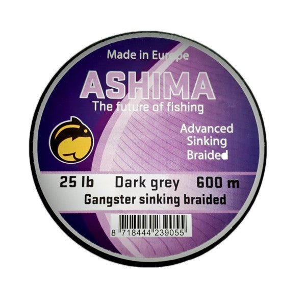 Ashima - Gangster Sinking Braided Line - 600m - Hengelsport De Goeie Vangst