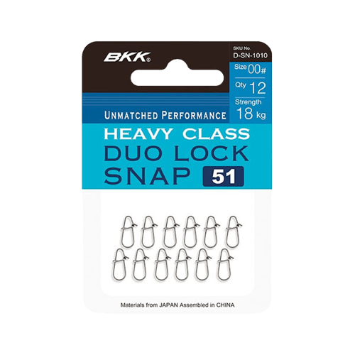 Bkk - Heavy Class Duo Lock Snap 51 - Hengelsport De Goeie Vangst