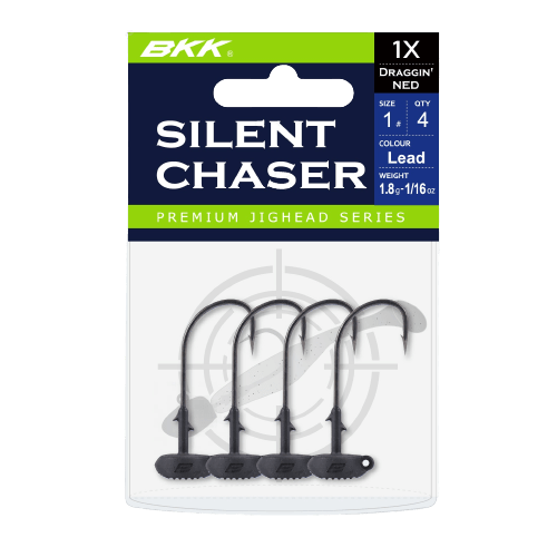 BKK - Silent Chaser - Draggin Ned Jighead - Hengelsport De Goeie Vangst