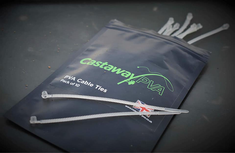 Castaway PVA - 50 Pva Cable Ties - Hengelsport De Goeie Vangst