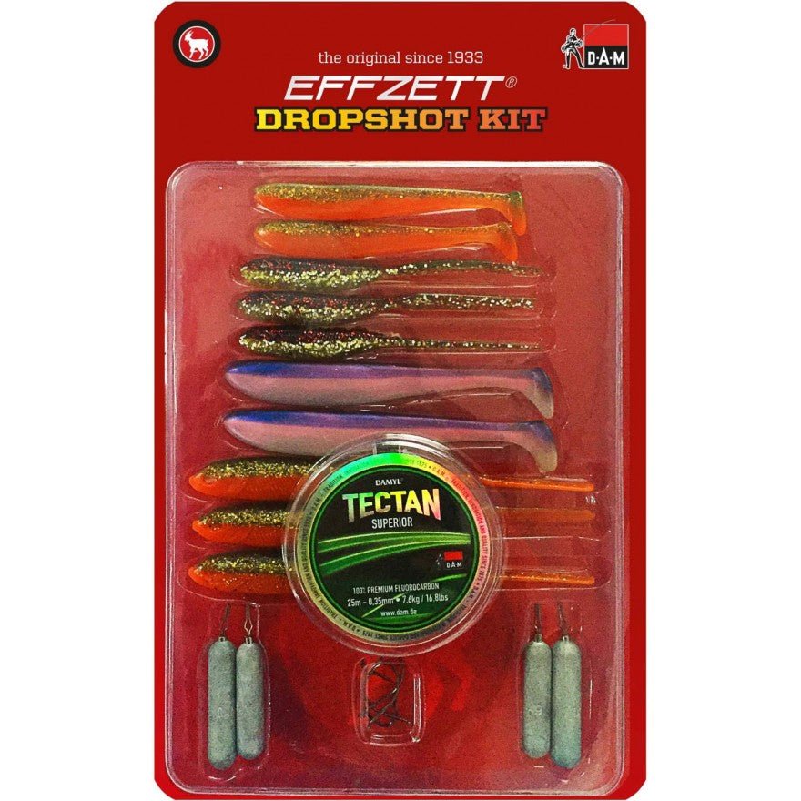 Dam - Effzett Dropshot Kit 19 Delig - Hengelsport De Goeie Vangst