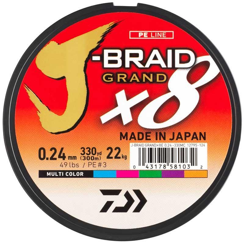 Daiwa - J - braid Grand X8 | 150m - Hengelsport De Goeie Vangst
