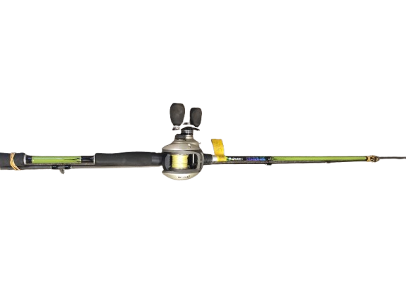 Tweedehands Gunki Plug In C-MH Baitcastset 1.90m 10-35g met Baitcastmolen