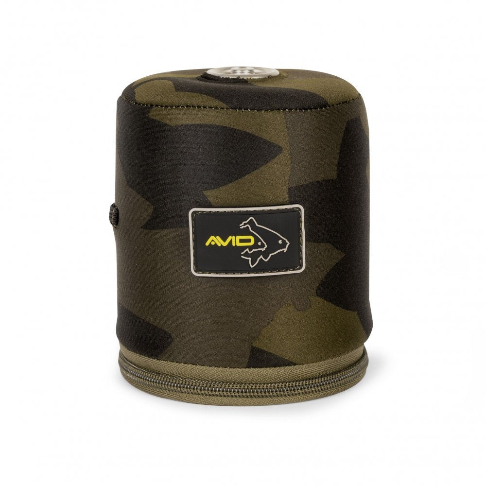 Avid carp - Camo Neoprene Gas Canister Holder - Hengelsport De Goeie Vangst