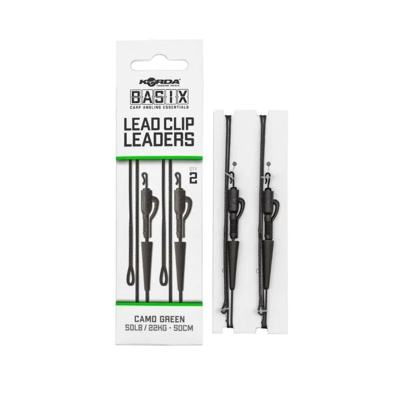 Korda - Basix Lead Clip Leaders - Hengelsport De Goeie Vangst