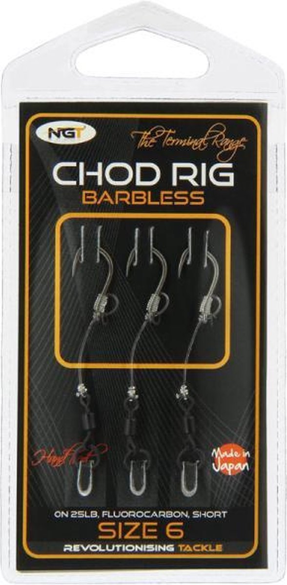 NGT - Chod Rig Barbless - Hengelsport De Goeie Vangst