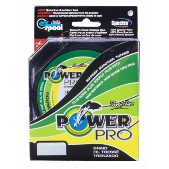 Powerpro - Braided Line Moss Green | 135m - Hengelsport De Goeie Vangst