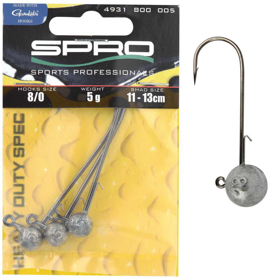 Spro - Round Jighead Hd Jig 90 - Hengelsport De Goeie Vangst