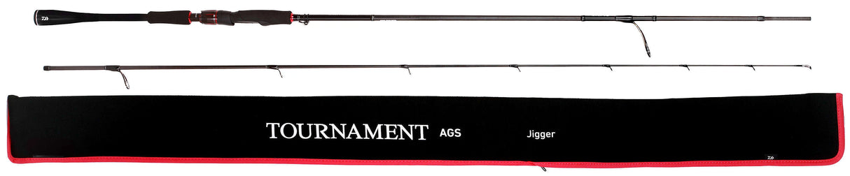Daiwa - Tournament AGS jiggerspin | 2.40m | 7 - 28g - Hengelsport De Goeie Vangst