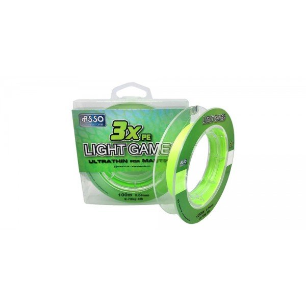 Asso - PE 3X Light Games - Hengelsport De Goeie Vangst