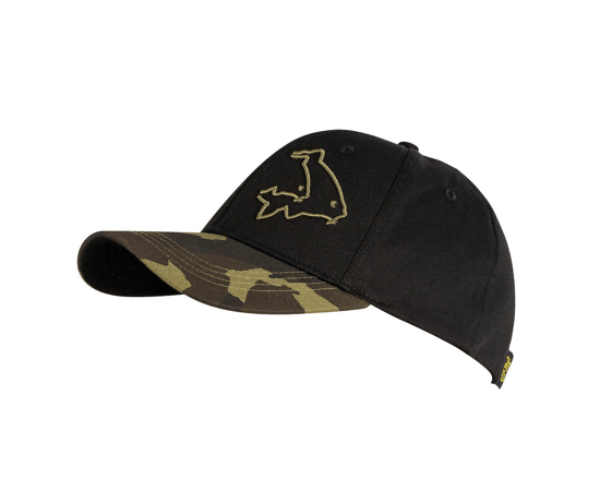Avid Carp - Black And Camo Cap - Hengelsport De Goeie Vangst
