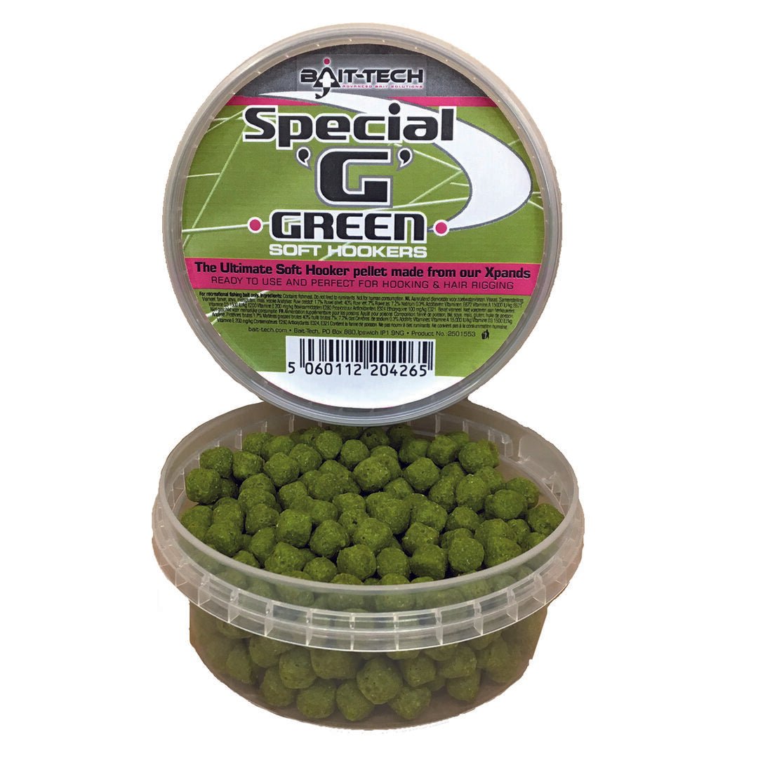 Bait Tech - Softhook Pellets Special 'g Green - Hengelsport De Goeie Vangst