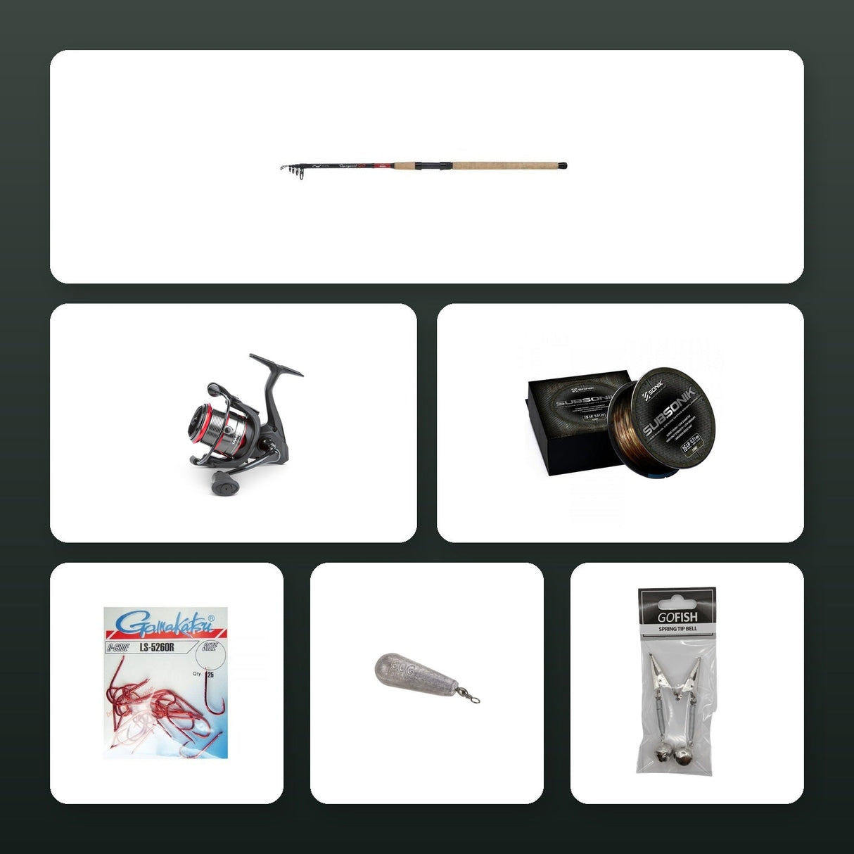 Berkley Cherrywood Spezi Eel paling startset met originele productfoto’s