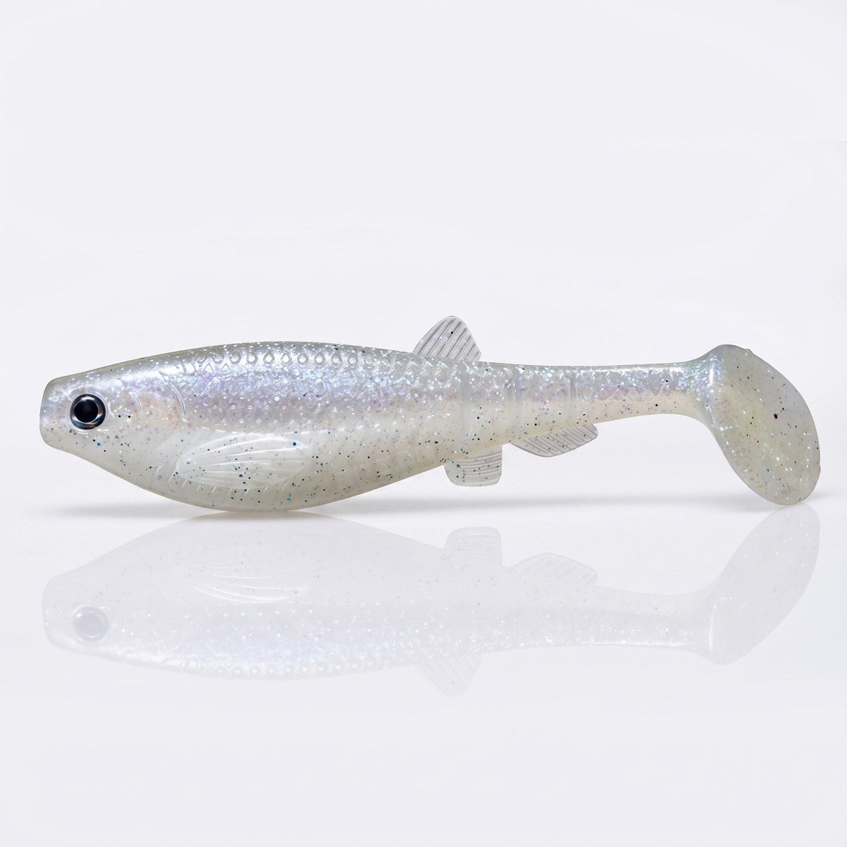 Bite On-Chubby Shad-10cm-Arctic Pearl-De Goeie Vangst
