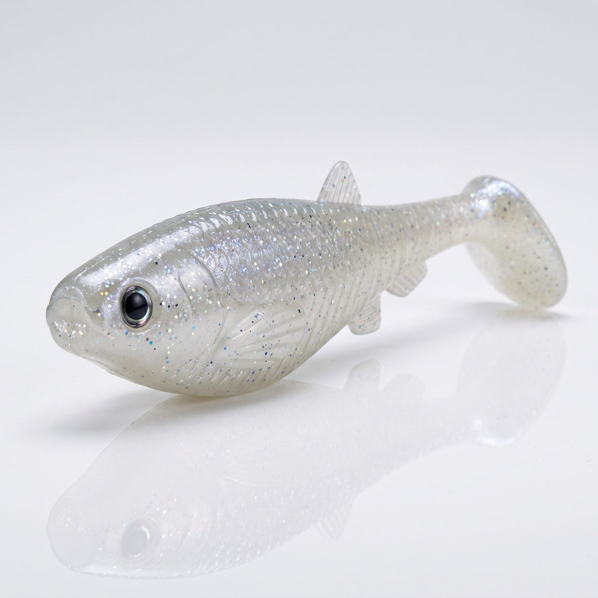 Bite On-Chubby Shad-10cm-Arctic Pearl-De Goeie Vangst