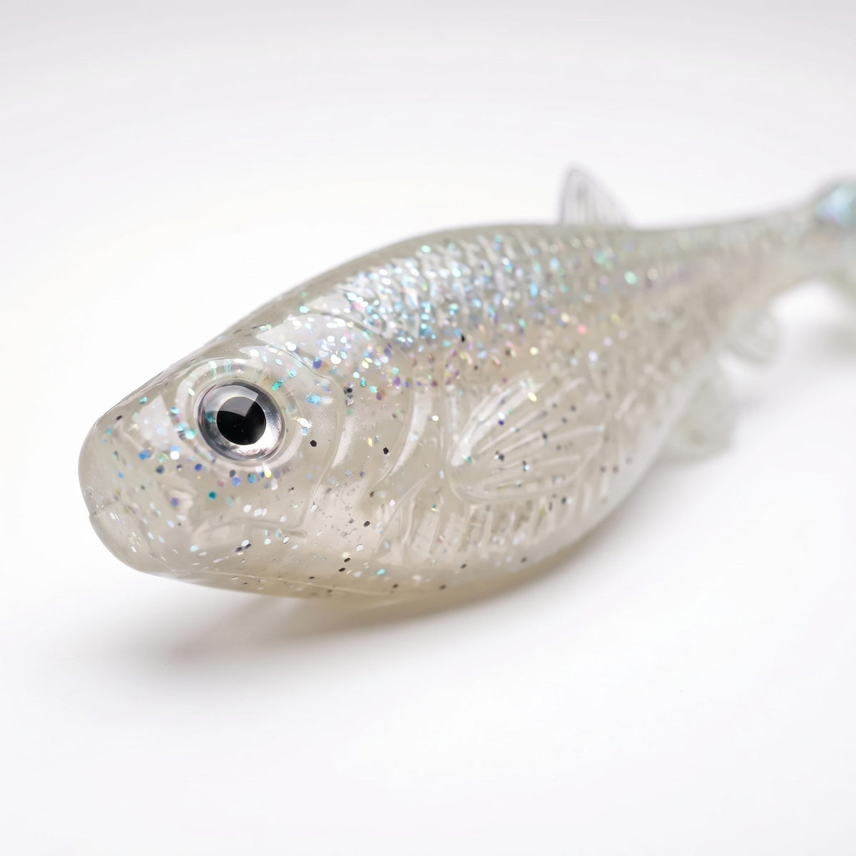 Bite On-Chubby Shad-10cm-Arctic Pearl-De Goeie Vangst
