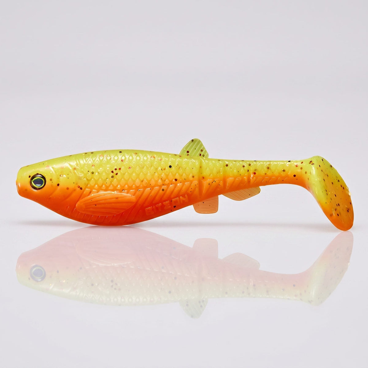 Bite On-Chubby Shad-10cm-Orange Ray-De Goeie Vangst