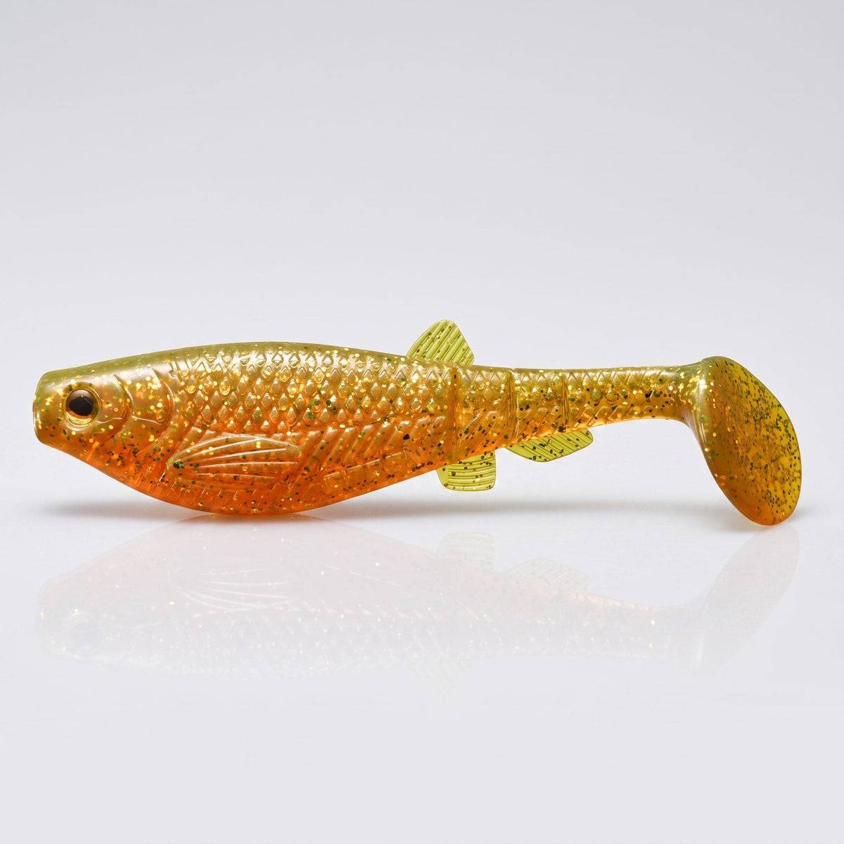 Bite On-Chubby Shad-10cm-Caramel Oil-De Goeie Vangst