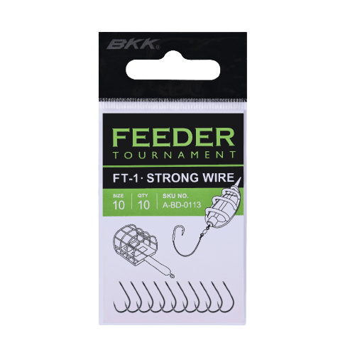BKK - FT - 1 Feeder Tournament Hooks | 10 Stuks - Hengelsport De Goeie Vangst