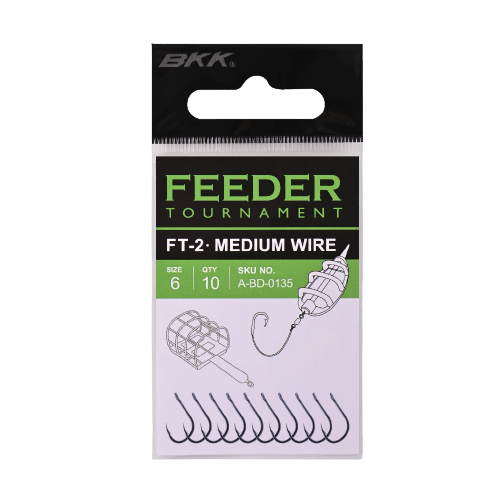 BKK - FT - 2 Feeder Tournament Hooks | 10 Stuks - Hengelsport De Goeie Vangst