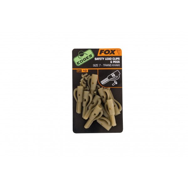 Fox Carp - Edges Slik Lead Clips & Pegs - Hengelsport De Goeie Vangst