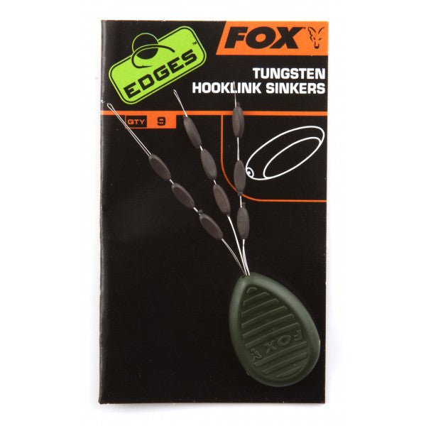 Fox Carp - Edges Tungsten Hooklink Sinkers - Hengelsport De Goeie Vangst