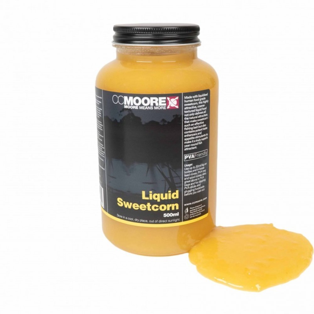 CCMOORE - Liquid Sweetcorn 500ml - Hengelsport De Goeie Vangst