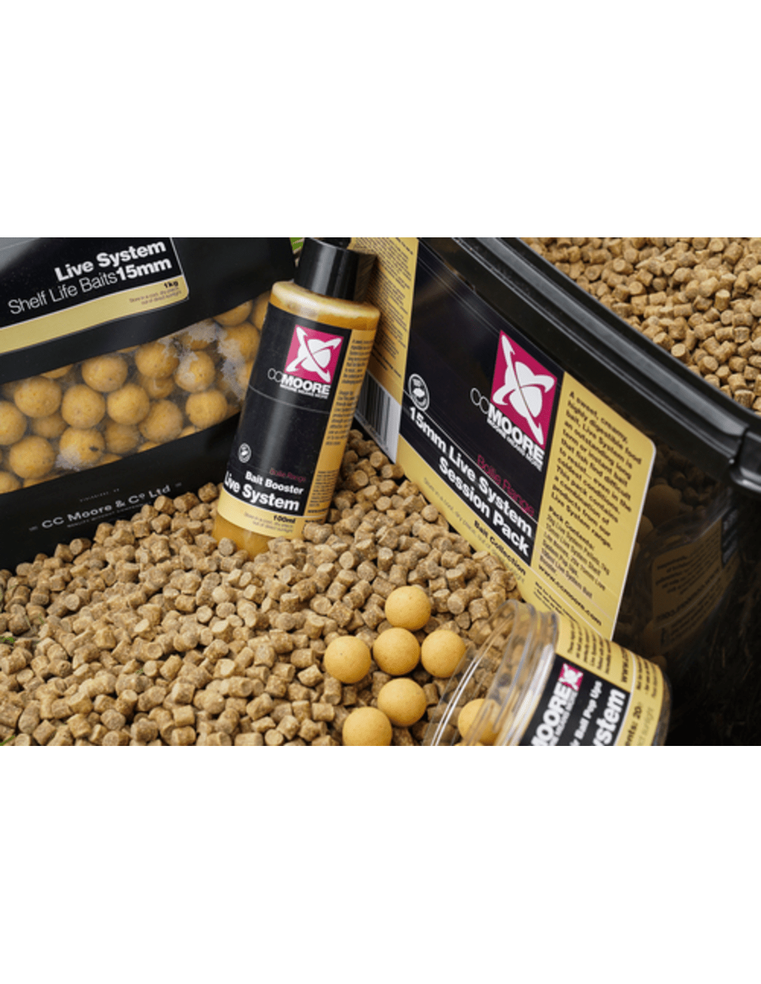 CCMOORE - Live System Session Pack 15mm - Hengelsport De Goeie Vangst