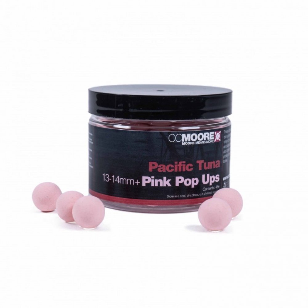 CCMOORE - Pacific Tuna Pink Pop Ups 13 - 14mm - Hengelsport De Goeie Vangst