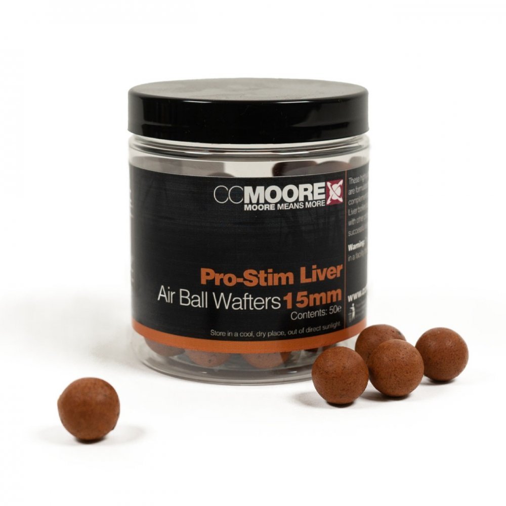 CCMOORE - Pro - stim Liver Air Ball Wafters - Hengelsport De Goeie Vangst