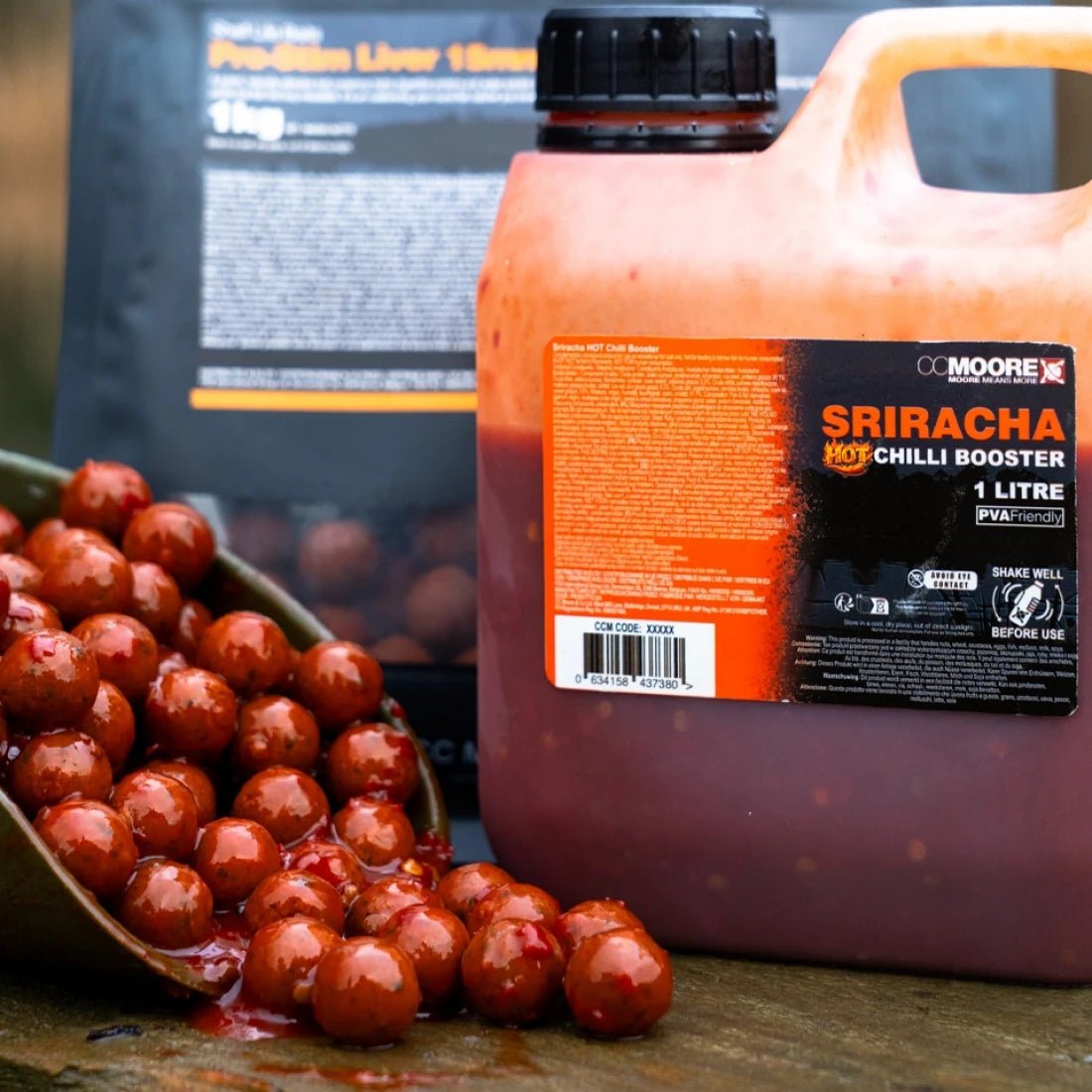 CCMOORE - Sriracha Hot Chilli Booster | 1L - 97717 - Hengelsport De Goeie Vangst