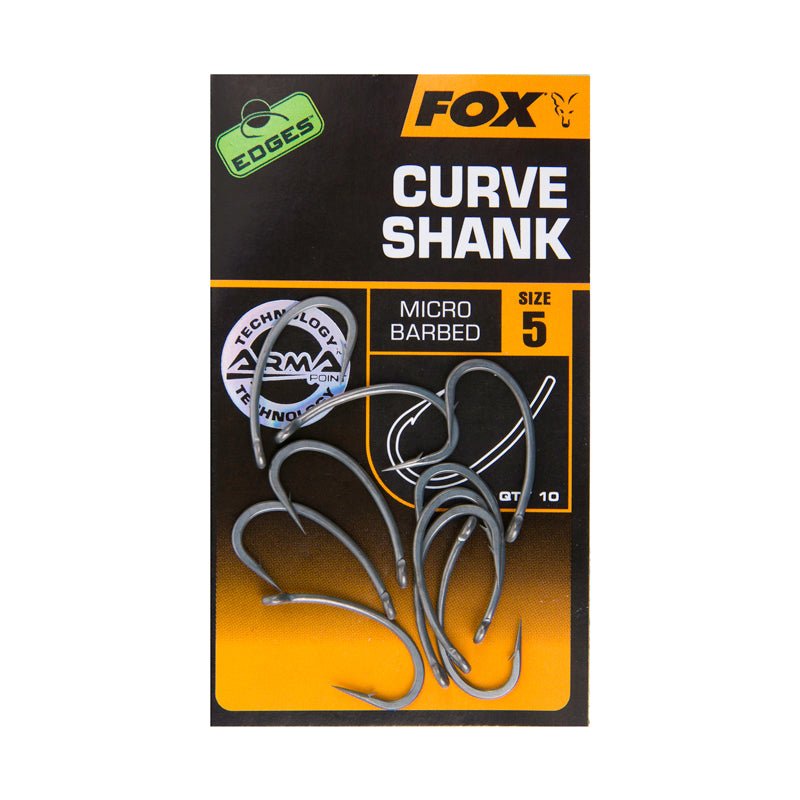 Fox Carp - Edges Curve Shank Haken - Hengelsport De Goeie Vangst