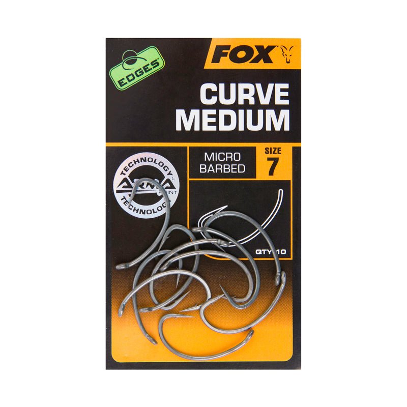 Fox Carp - Edges Curve Medium Haken - Hengelsport De Goeie Vangst