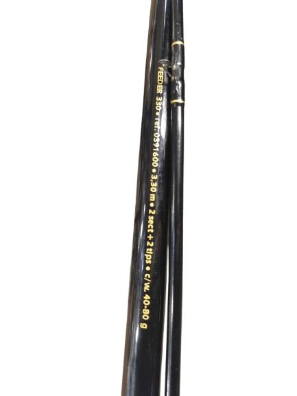 De Goeie Vangst-Tweedehands Sweeper Feederhengel 3.30m 40-80g 2-Delig - De Goeie Vangst
