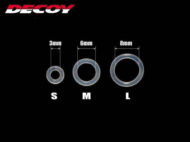 Decoy-Body Ring WH-03 silikonowy Aasringen-Medium - De Goeie Vangst
