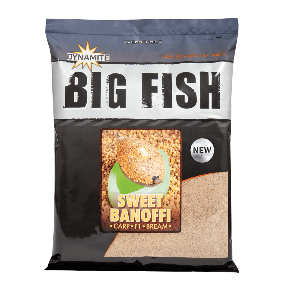 Dynamite Baits - Big Fish | Sweet Banoffi | 1.8kg - Hengelsport De Goeie Vangst