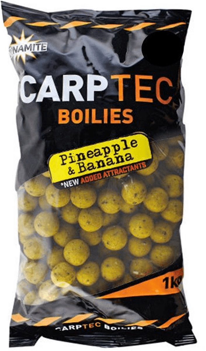 Dynamite Baits - Carptec Boilies | Pineapple & Banana | 1kg - Hengelsport De Goeie Vangst