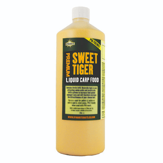Dynamite Baits - Sweet Tiger Liquid Carp Food 1ltr - Hengelsport De Goeie Vangst
