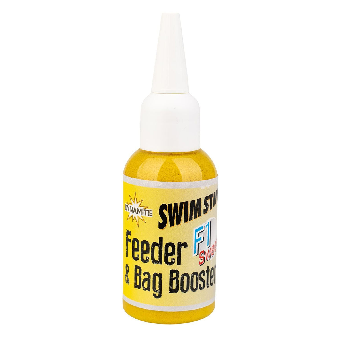 Dynamite Baits-Swim Stim Feeder & Bag Booster 50ml-F1 Sweet - De Goeie Vangst