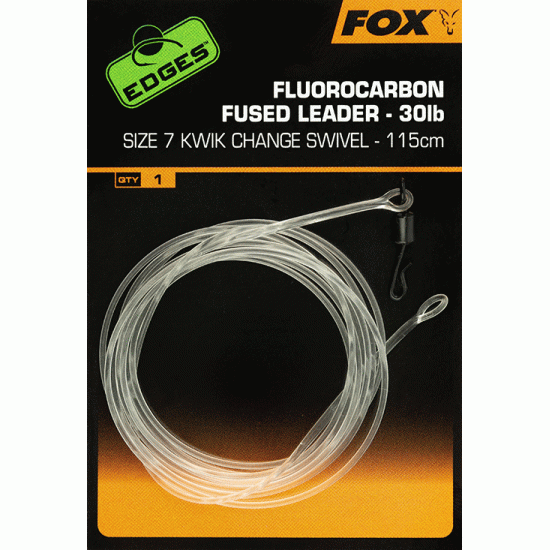Edges™ Fluorocarbon Fused Leader Kwik Change