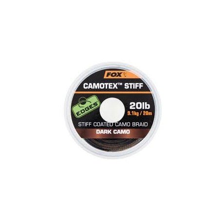 Fox Carp - Edges Camotex Stiff | 20m - Hengelsport De Goeie Vangst