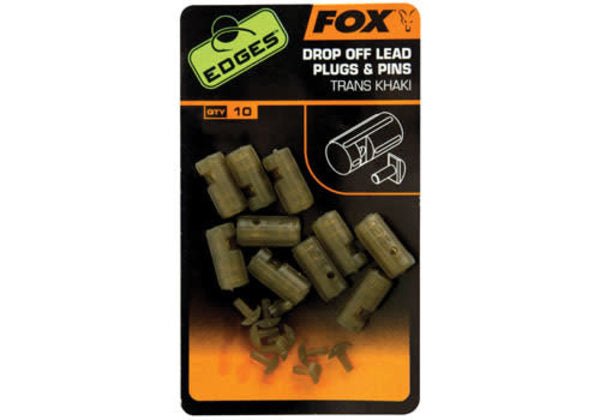 Fox Carp - Edges Drop Off Lead Plugs & Pins - Hengelsport De Goeie Vangst