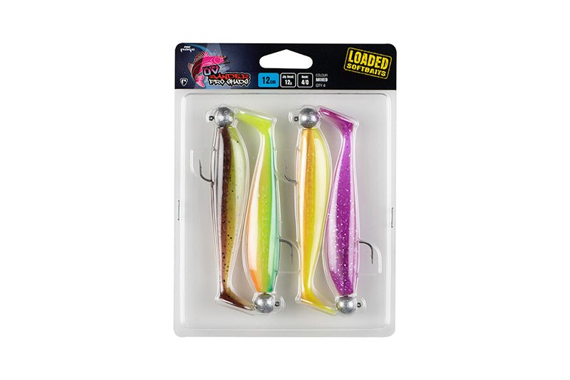 Fox Rage - Ultra UV Zander Pro Shad Loaded Lure Pack - Hengelsport De Goeie Vangst