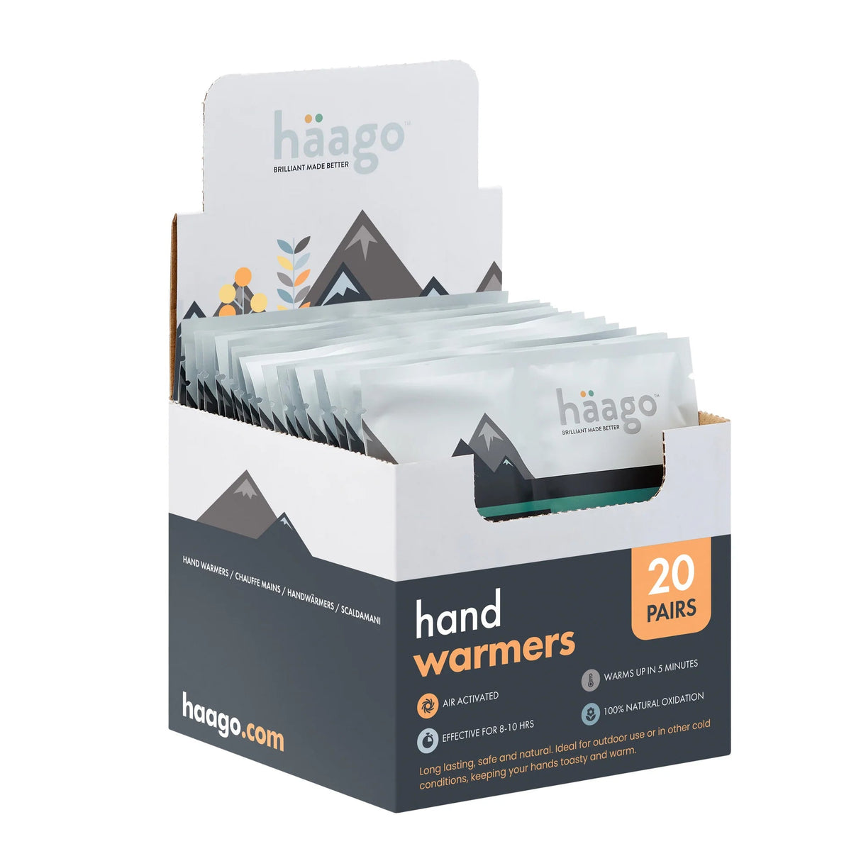 Häago - Häago Hand Warmer | 1 Paar - Hengelsport De Goeie Vangst