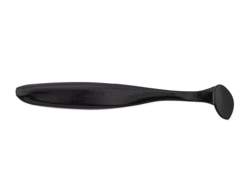 Keitech-Easy Shiner | 4 Inch-4" / 10cm-Black-Hengelsport De Goeie Vangst