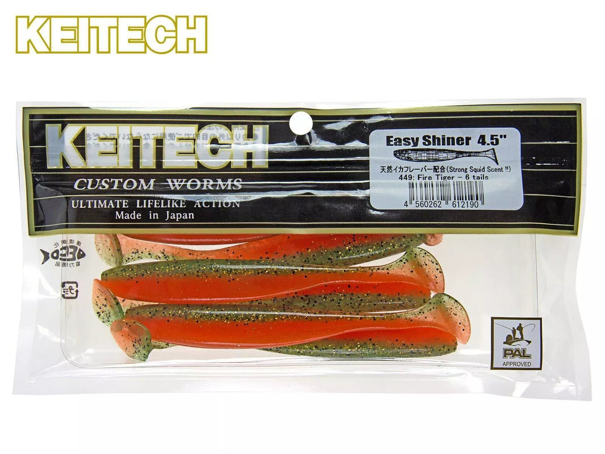 Keitech - Easy Shiner | 4.5 Inch - Hengelsport De Goeie Vangst