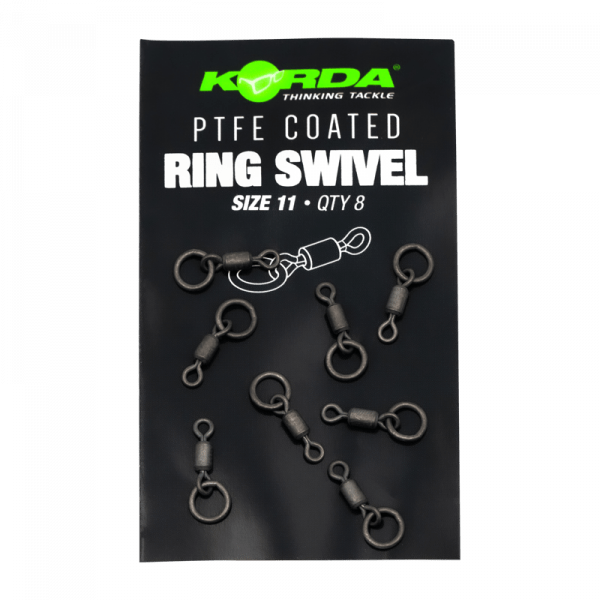 Korda - PTFE Coated Ring Swivel - Hengelsport De Goeie Vangst