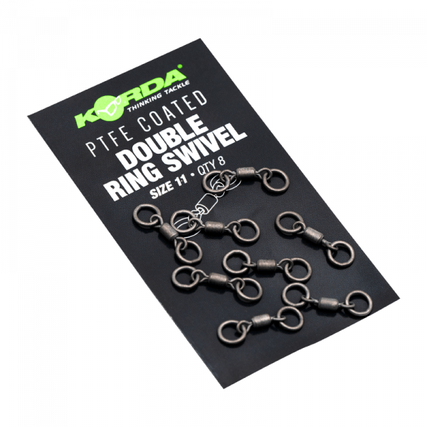 Korda - PTFE Double Ring Swivel Size 11 - Hengelsport De Goeie Vangst