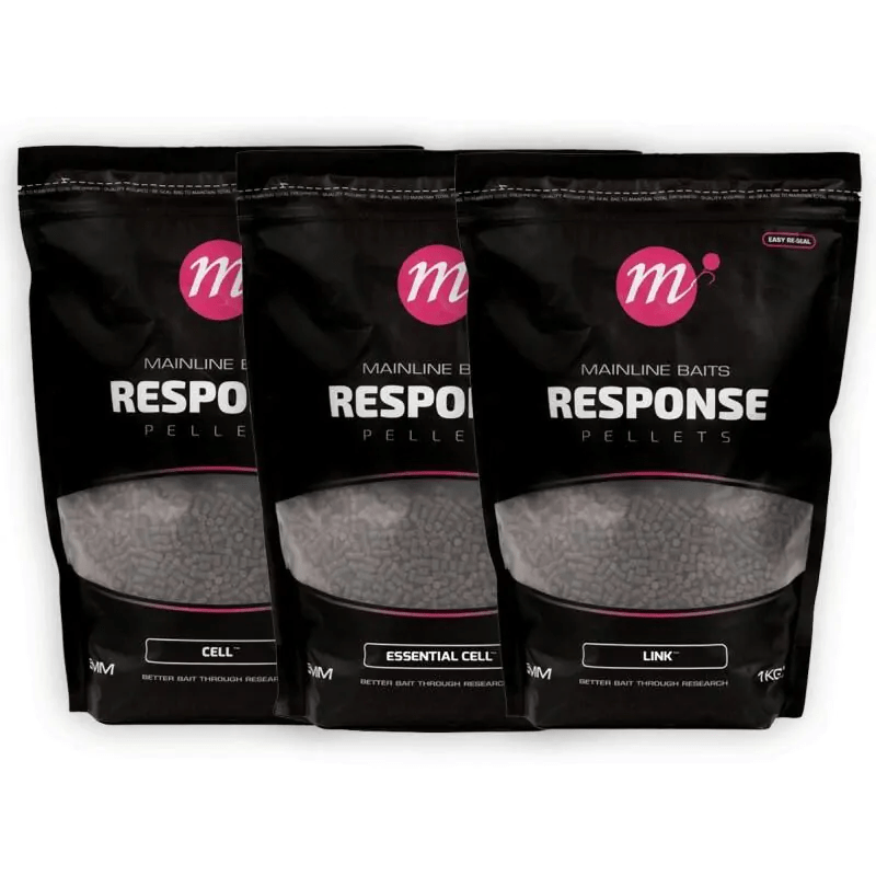 Mainline - Response Pellets | 5mm | 1kg - Hengelsport De Goeie Vangst
